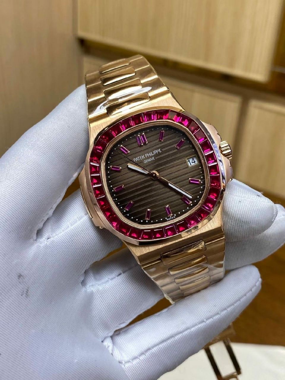 百達翡麗克隆手錶 高端定制 百达翡丽 clone   Patek Philippe replica watches 5723/112R-001腕表