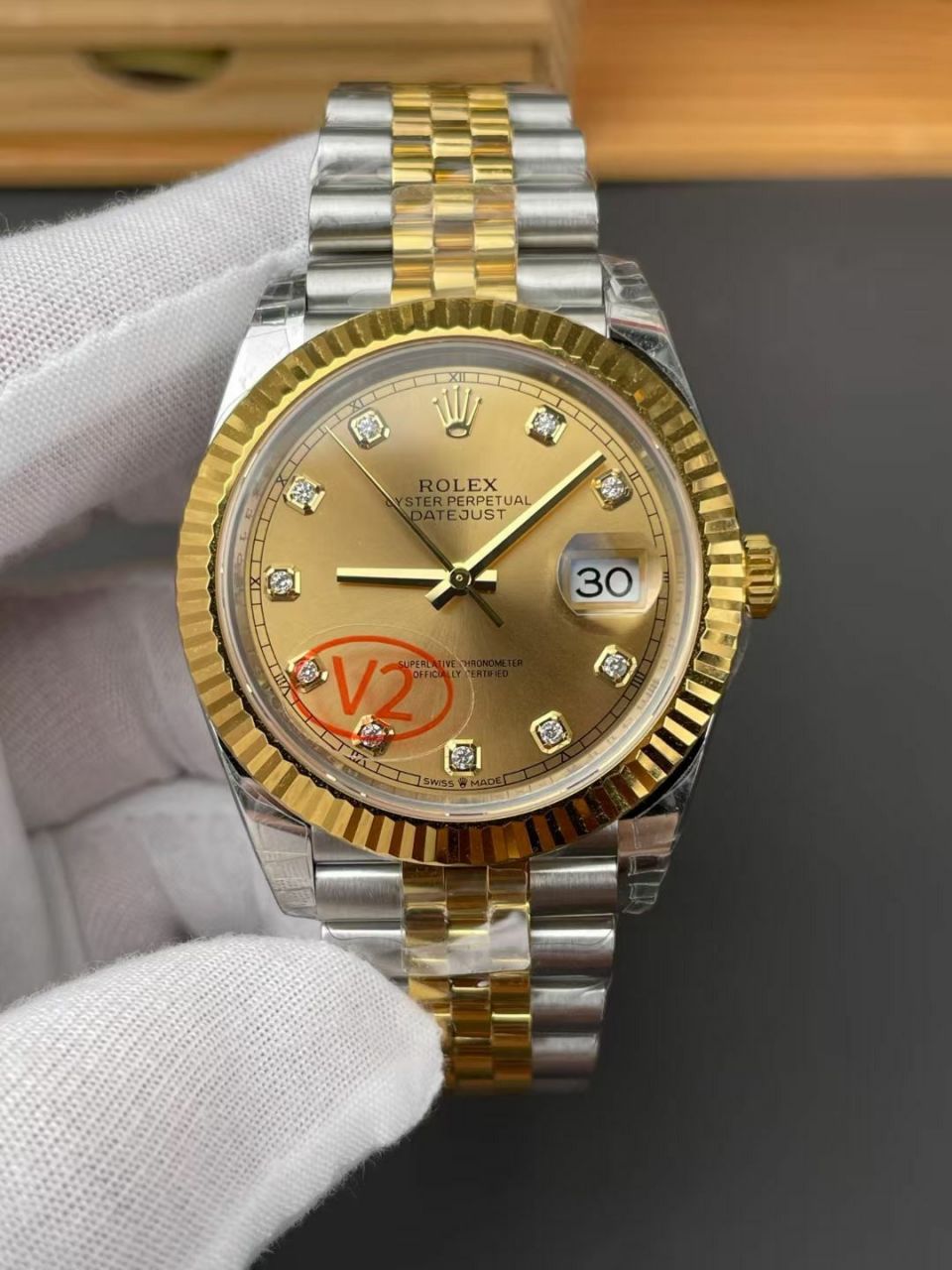 VS 劳力士日志型 Rolex replica watches m126333-0012勞力士 復刻 高仿手錶 腕表