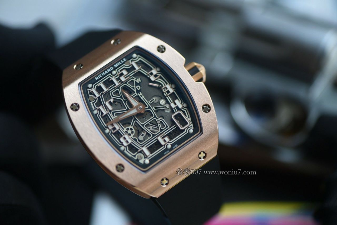 VAUCHER高端定制对版功能Richard Mille  replica watches RM67-01全钛金表 超轻70G