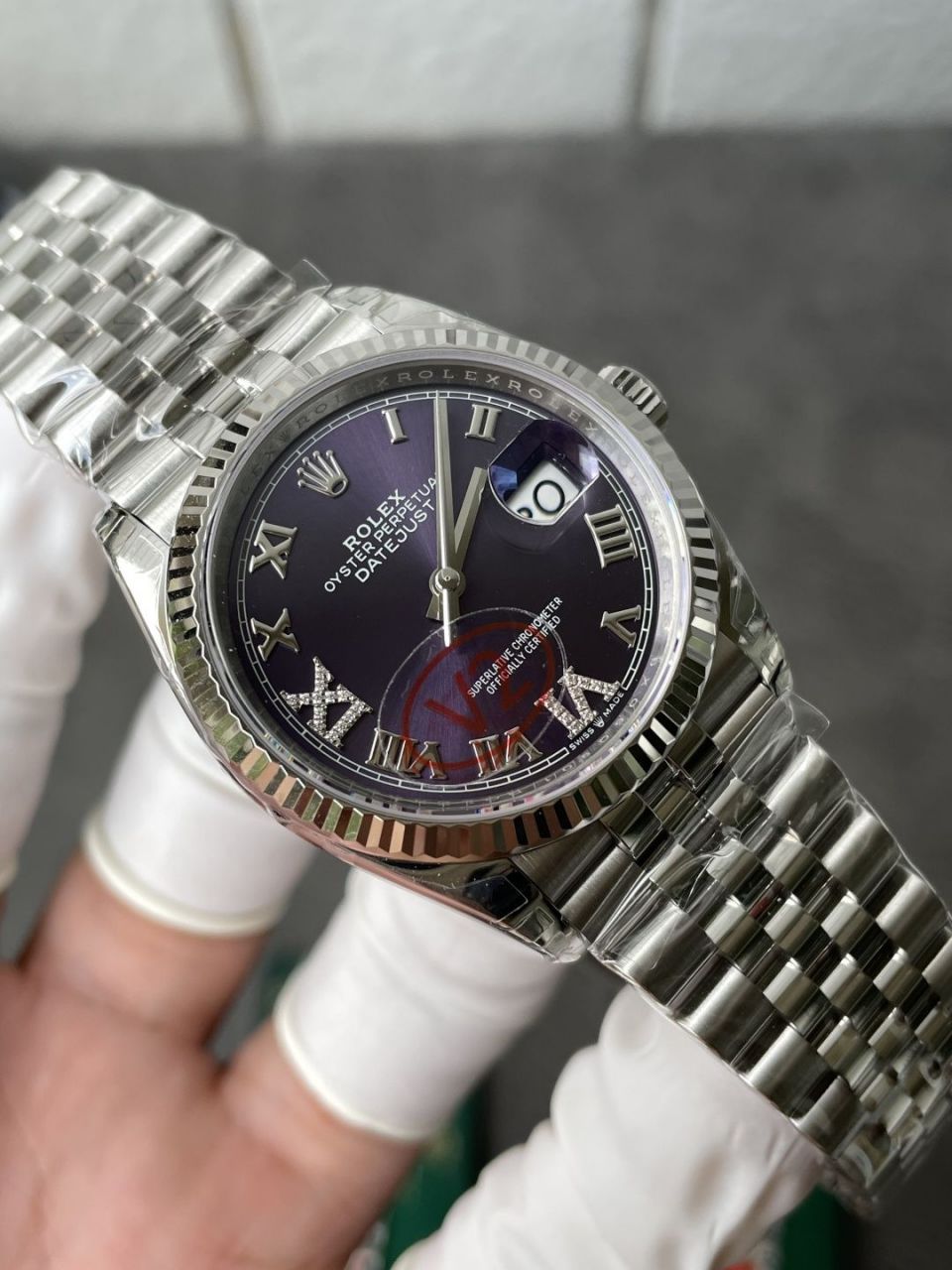 VS v2版 36MM  劳力士日志型系列m126234-0063腕表
