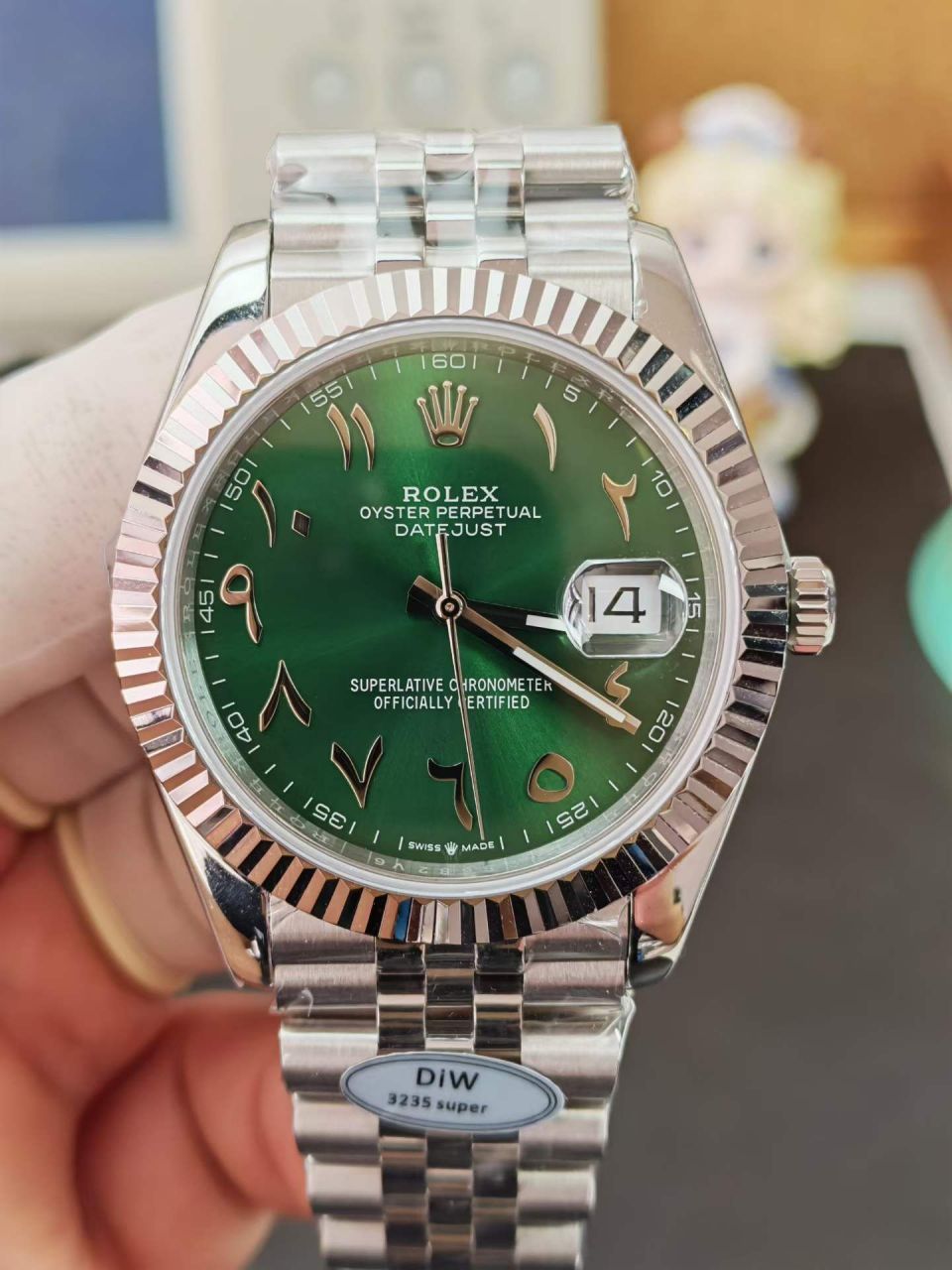 DIW  劳力士日志 41MM 手表 3235机芯 中东特别版
