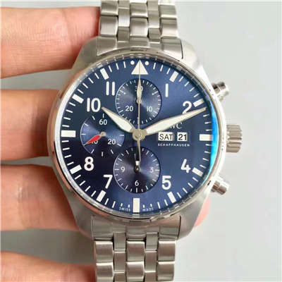 【ZF厂一比一高仿手表】万国飞行员计时腕表“小王子”特别版系列IW377714腕表《钢带版》