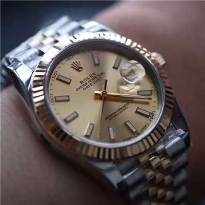 【N厂一比一高仿复刻手表】劳力士日志型系列126333-62613包18K金腕表价格报价