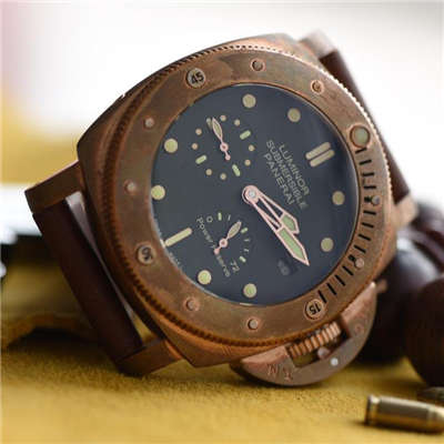 【视频评测KW厂1:1顶级复刻手表】沛纳海限量珍藏款系列PAM00507腕表《青铜神器》价格报价