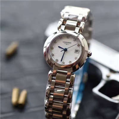 【KZ台湾厂一比一高仿手表】浪琴优雅系列L8.109.4.87.6女士石英腕表价格报价