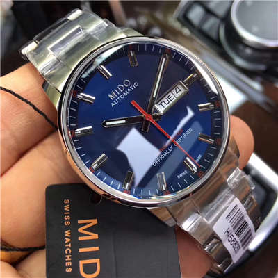 【台湾厂一比一超A高仿手表】美度指挥官系列M021.431.11.041.00腕表 / MD06