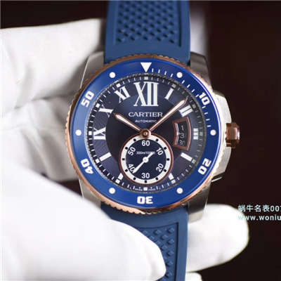 【JF厂超A高仿手表】卡地亚卡历博/卡利博CALIBRE DE CARTIER 系列W2CA0009腕表