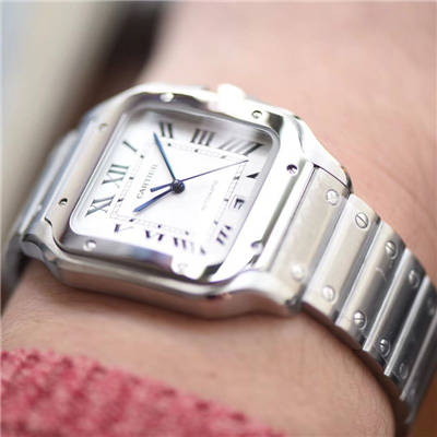【KOR一比一超A高仿手表】卡地亚桑托斯山度士系列WSSA0009腕表