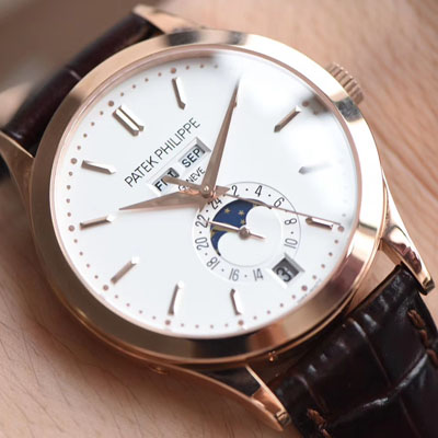 【台湾厂一比一顶级高仿手表】百达翡丽复杂功能计时系列5396R 玫瑰金腕表