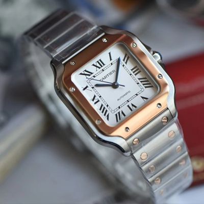 【V6厂官网超A高仿手表】卡地亚山度士系列W2SA0007（中号）腕表价格报价