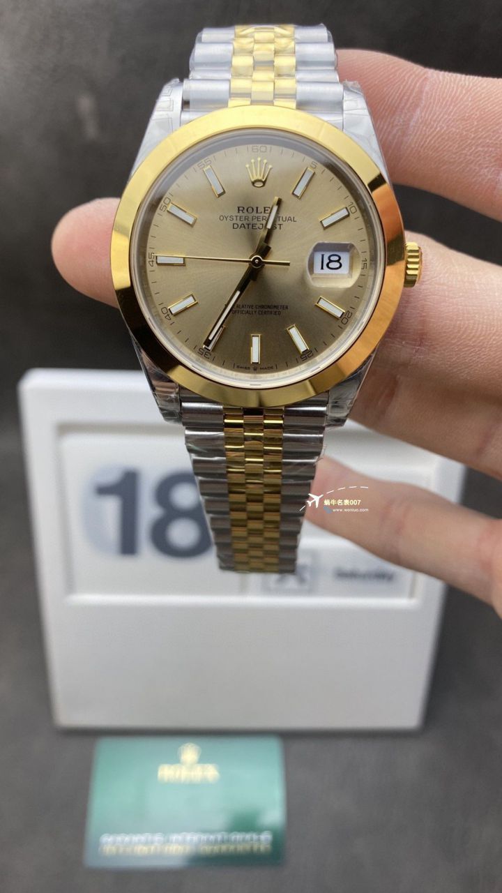 vs Factory  Rolex Datejust 41MM款式 set 多 dial m126334持续更New【100% replica imitation  watch】 / R790