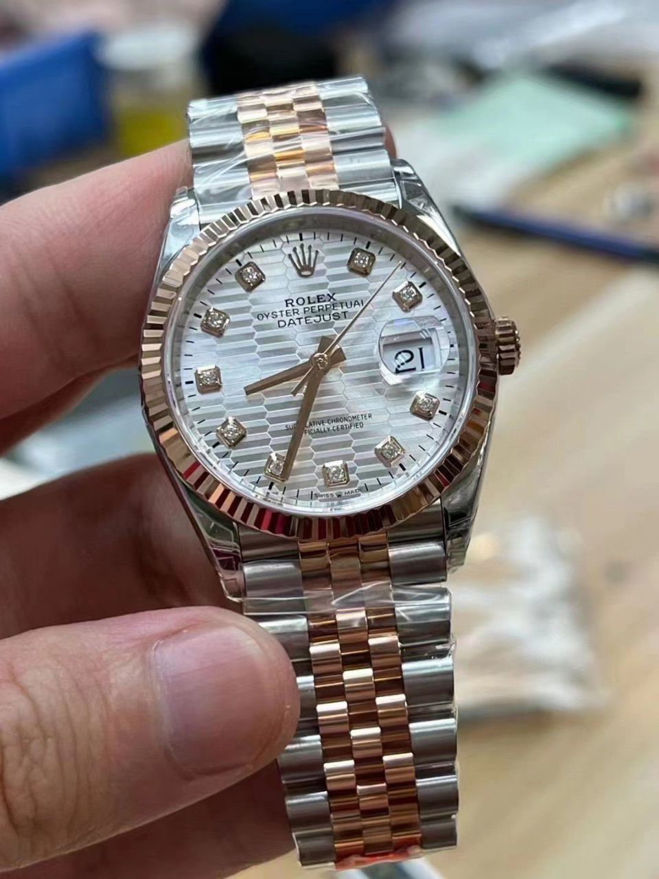 VS厂劳力士日志36毫米水波纹一比一Clone watch手表 / R796