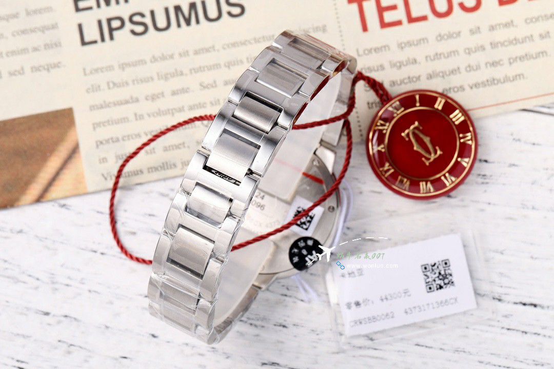 AFCartier blue balloons 33  mm TOP replica imitation   Women  watch WSBB0062 watches  / K350