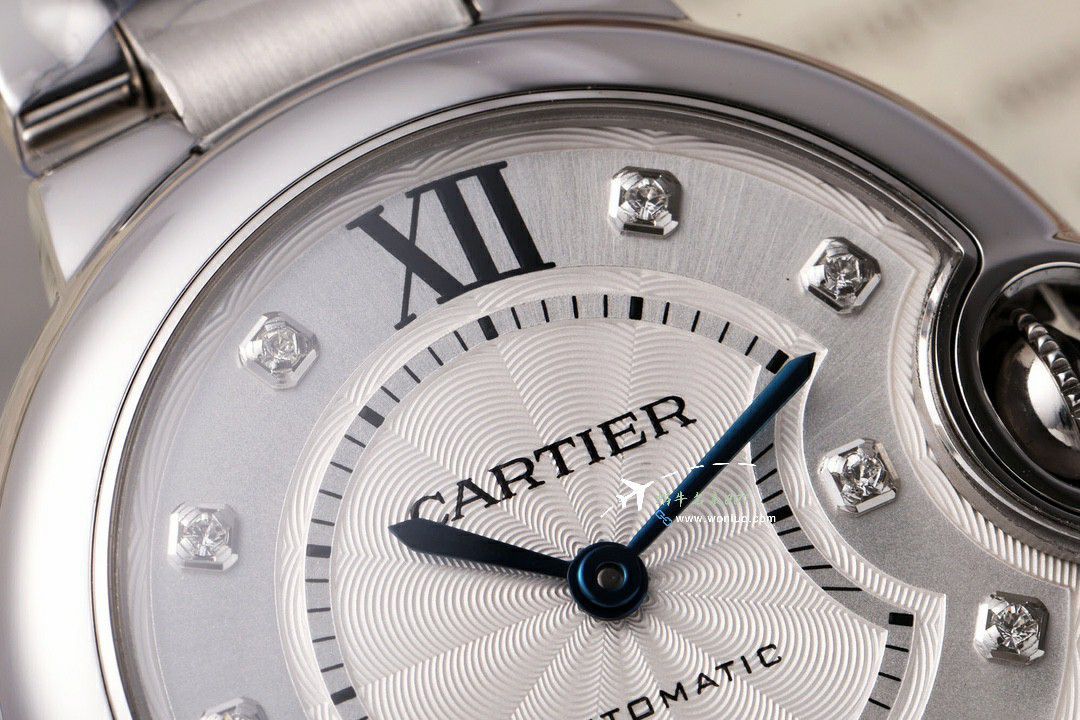 AFCartier blue balloons 33  mm TOP replica imitation   Women  watch WSBB0062 watches  / K350