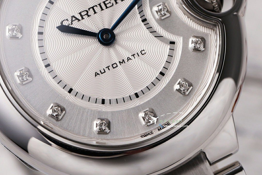 AFCartier blue balloons 33  mm TOP replica imitation   Women  watch WSBB0062 watches  / K350