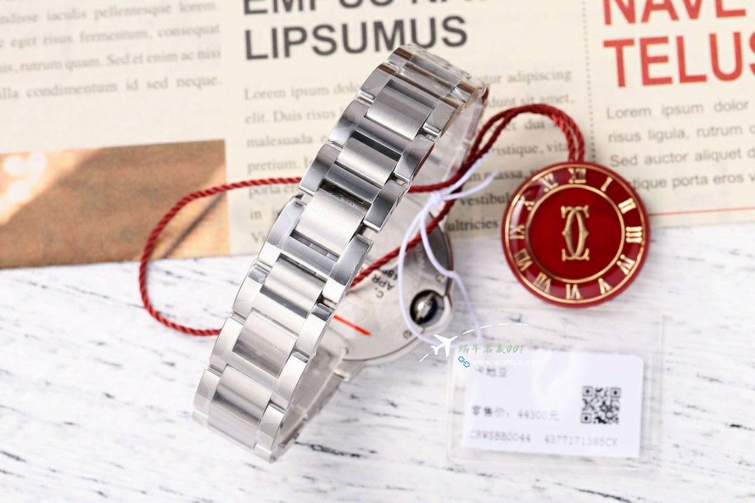 AFCartier blue balloons 33  mm TOP replica imitation   Women  watch WSBB0062 watches  / K350