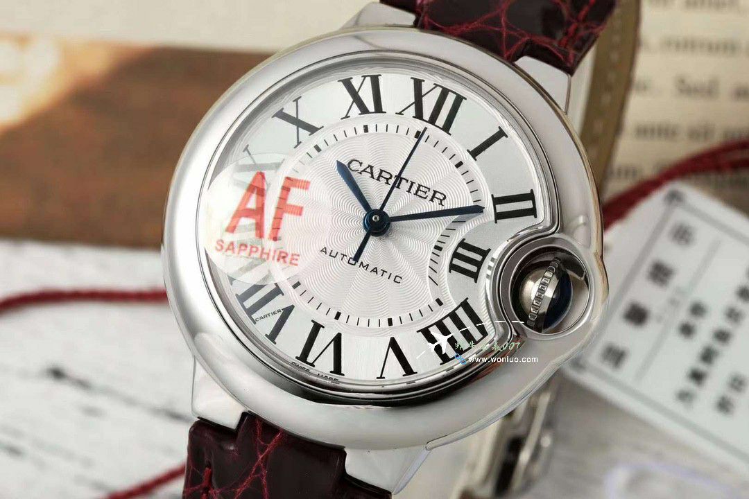 AF蜕变归来Cartier33mm blue balloons series  watches  / K351