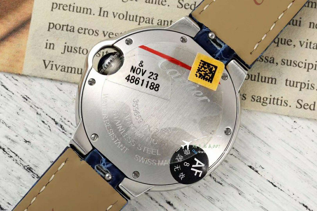 AF蜕变归来Cartier33mm blue balloons series  watches  / K351