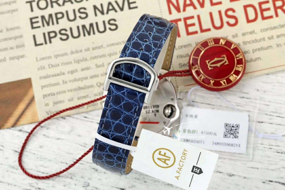 AF蜕变归来Cartier33mm blue balloons series  watches  / K351