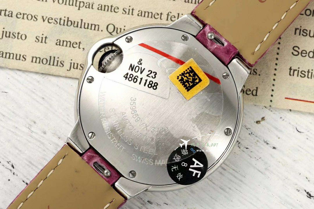 AF蜕变归来Cartier33mm blue balloons series  watches  / K351