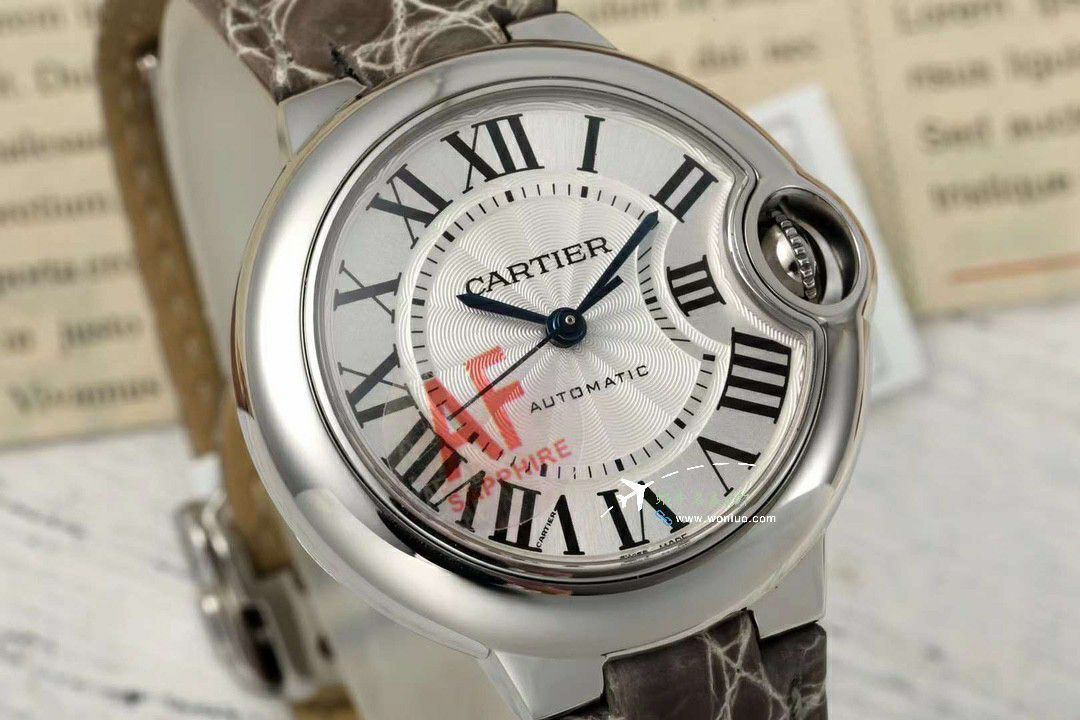 AF蜕变归来Cartier33mm blue balloons series  watches  / K351