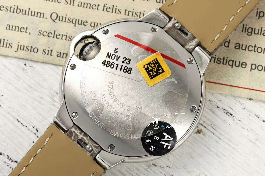 AF蜕变归来Cartier33mm blue balloons series  watches  / K351