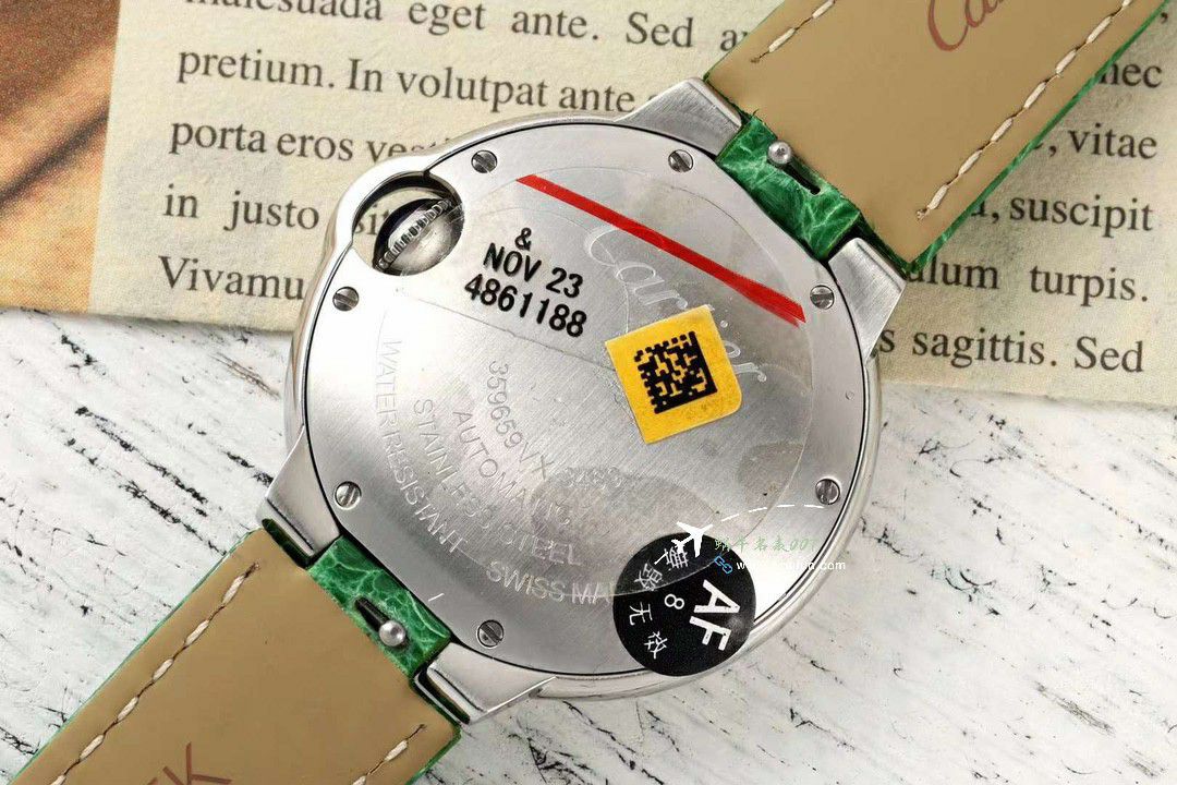 AF蜕变归来Cartier33mm blue balloons series  watches  / K351