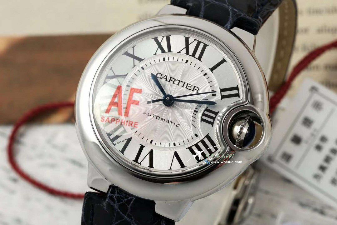 AF蜕变归来Cartier33mm blue balloons series  watches  / K351
