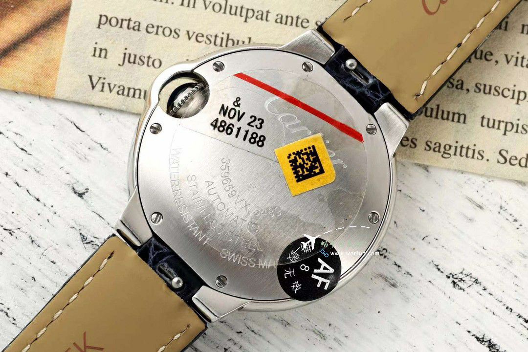 AF蜕变归来Cartier33mm blue balloons series  watches  / K351