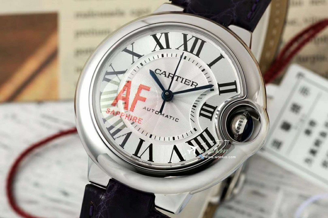 AF蜕变归来Cartier33mm blue balloons series  watches  / K351