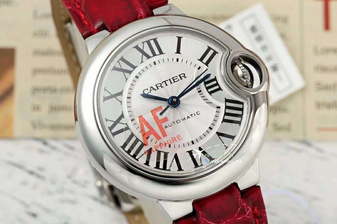 AF蜕变归来Cartier33mm blue balloons series  watches  / K351