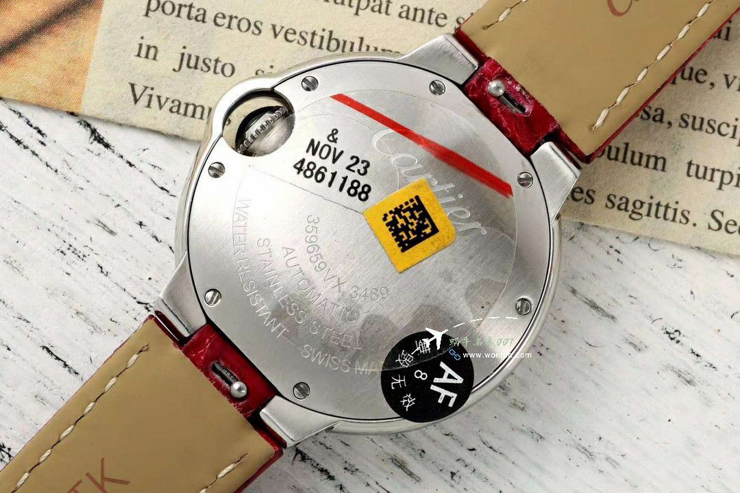 AF蜕变归来Cartier33mm blue balloons series  watches  / K351