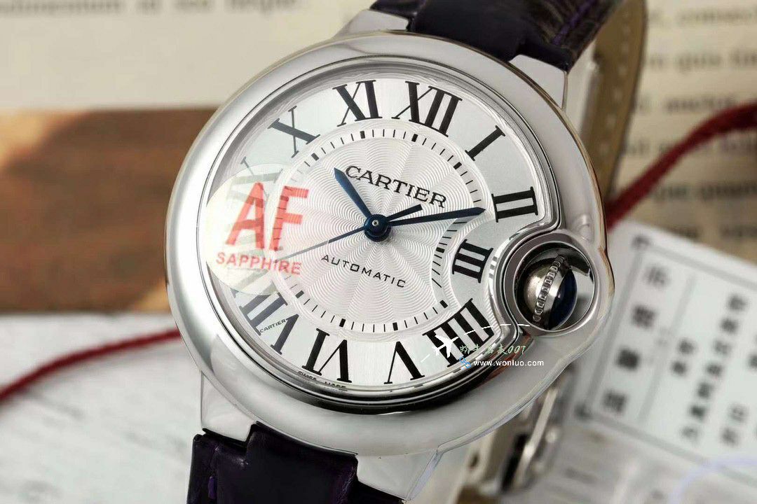 AF蜕变归来Cartier33mm blue balloons series  watches  / K351