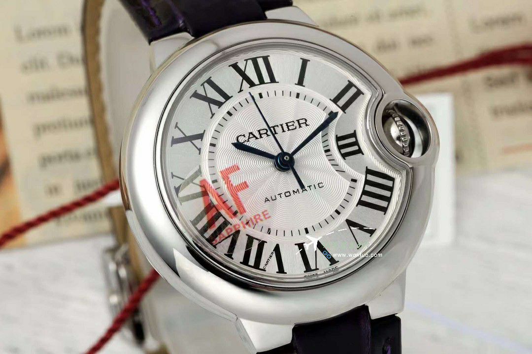 AF蜕变归来Cartier33mm blue balloons series  watches  / K351