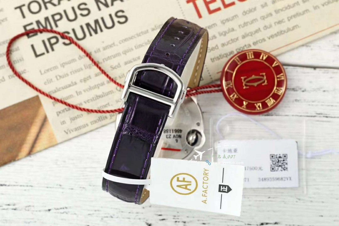 AF蜕变归来Cartier33mm blue balloons series  watches  / K351