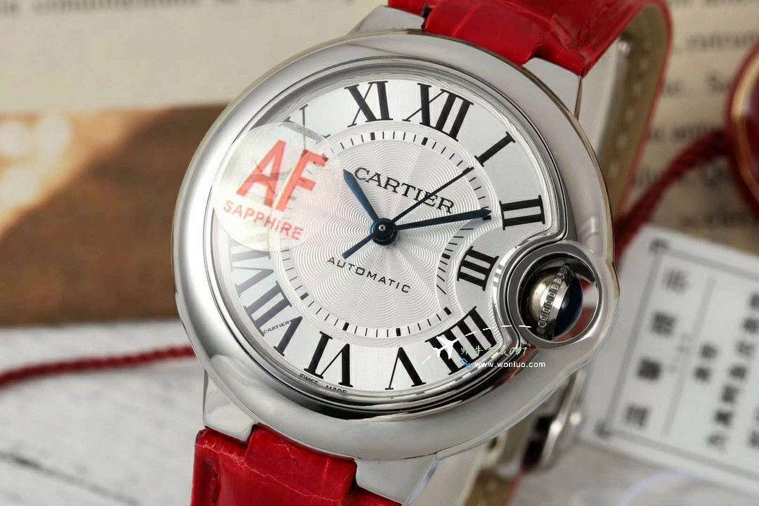 AF蜕变归来Cartier33mm blue balloons series  watches  / K351