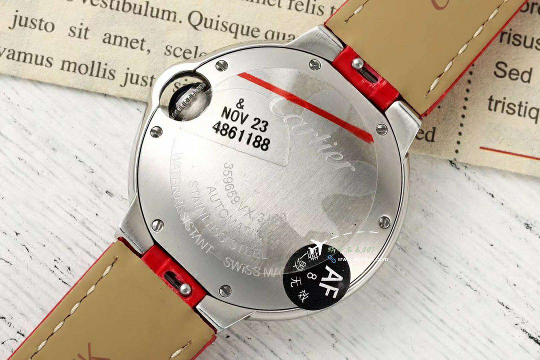 AF蜕变归来Cartier33mm blue balloons series  watches  / K351