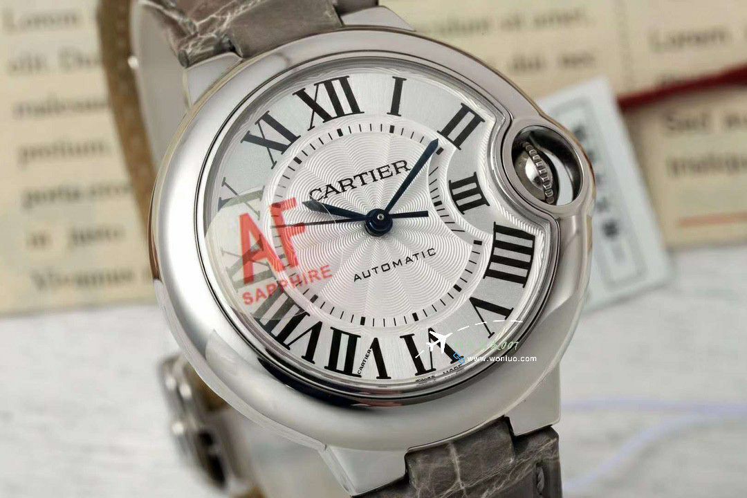 AF蜕变归来Cartier33mm blue balloons series  watches  / K351