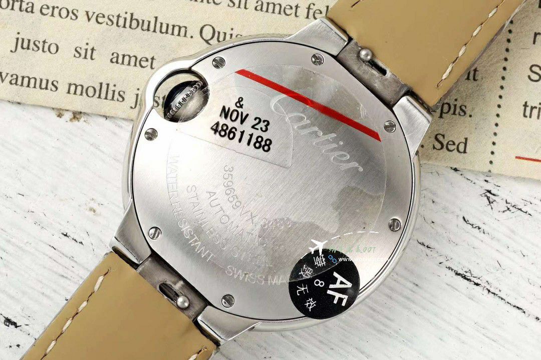 AF蜕变归来Cartier33mm blue balloons series  watches  / K351