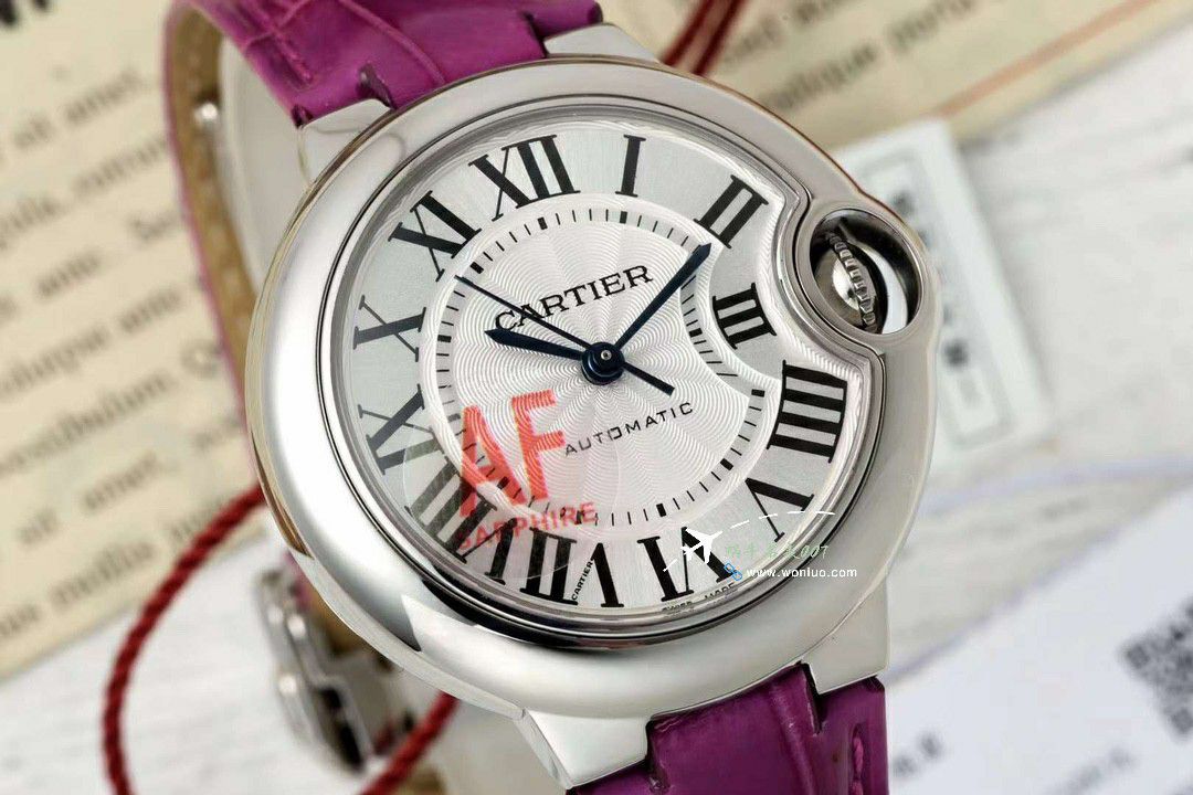 AF蜕变归来Cartier33mm blue balloons series  watches  / K351