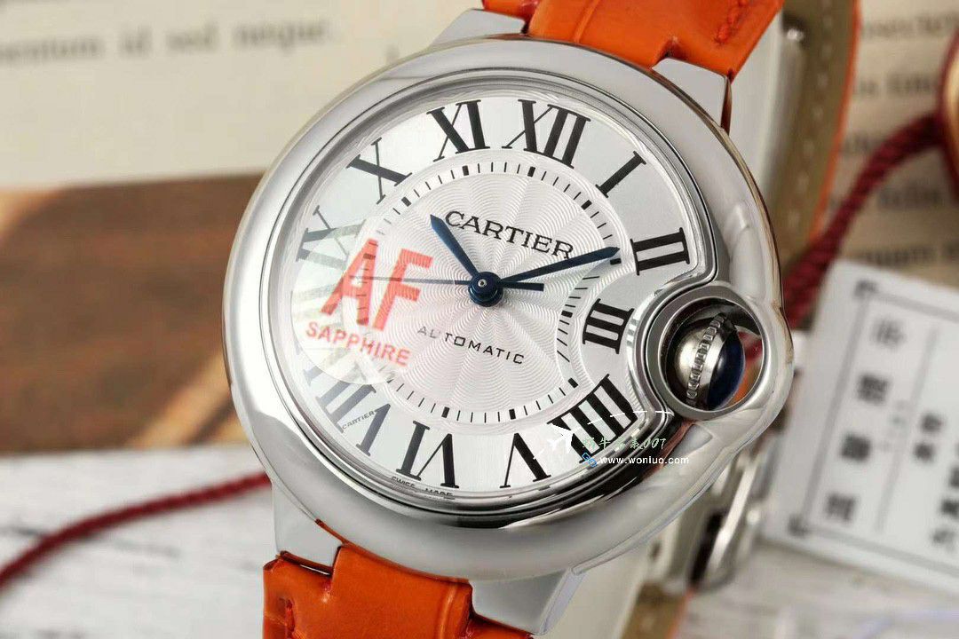 AF蜕变归来Cartier33mm blue balloons series  watches  / K351