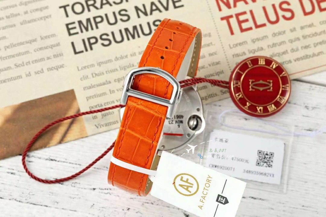 AF蜕变归来Cartier33mm blue balloons series  watches  / K351