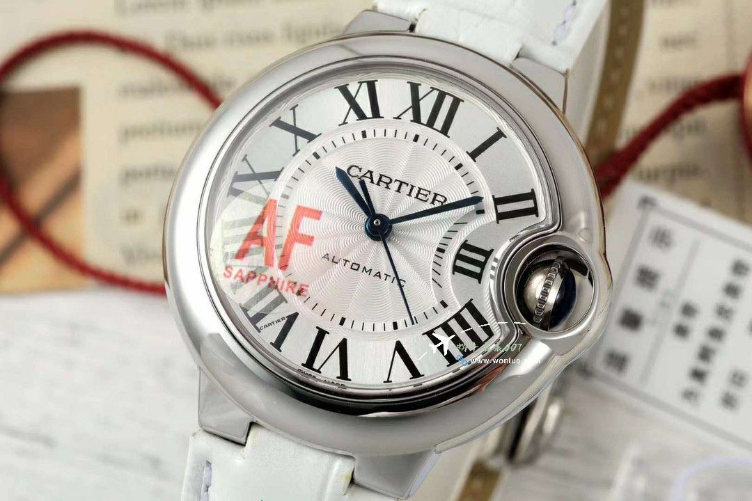 AF蜕变归来Cartier33mm blue balloons series  watches  / K351