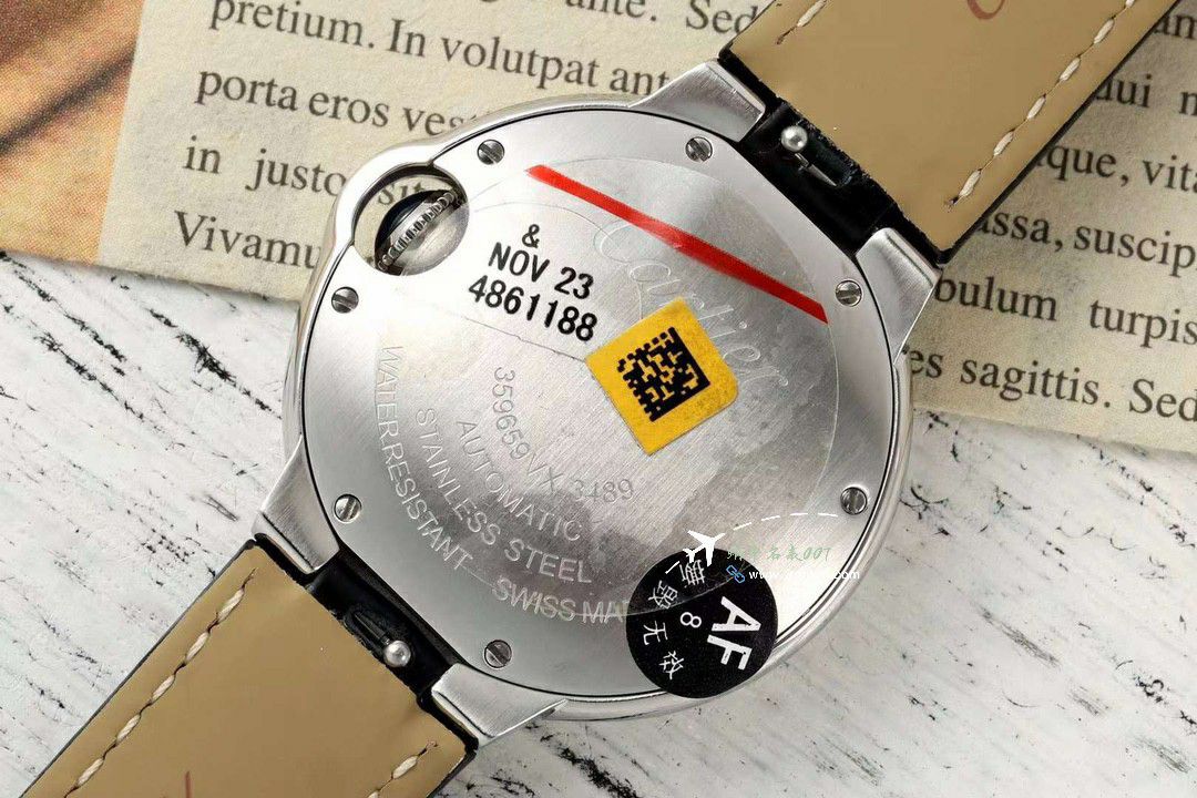 AF蜕变归来Cartier33mm blue balloons series  watches  / K351