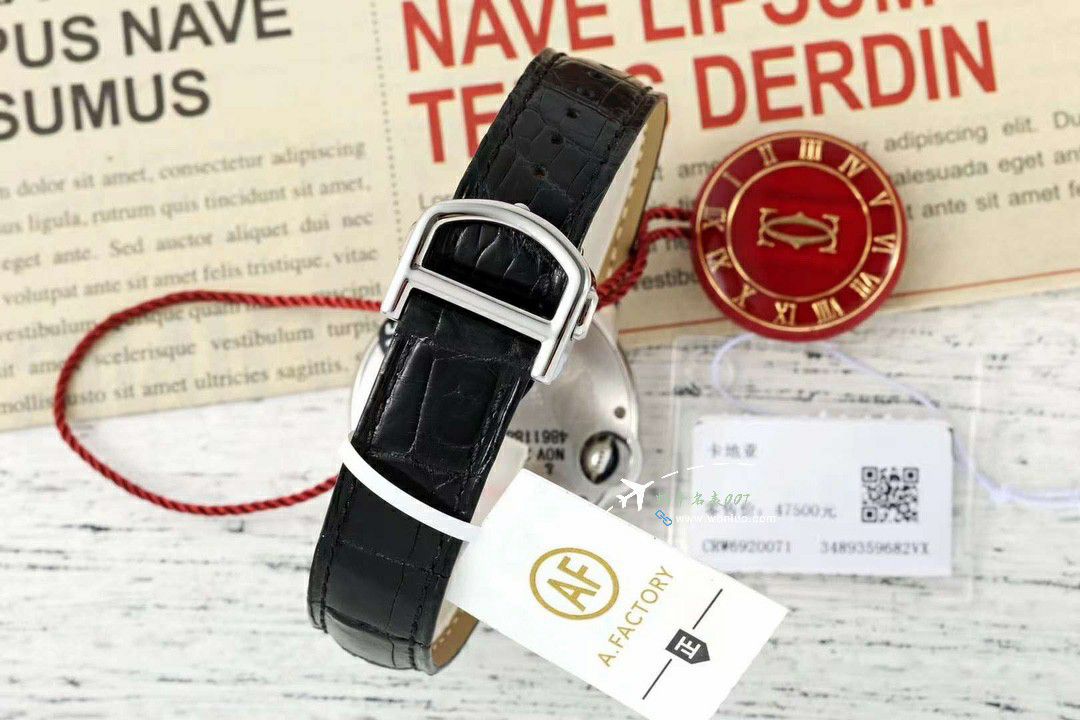 AF蜕变归来Cartier33mm blue balloons series  watches  / K351