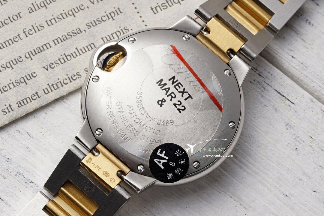 AFCartier blue balloons 33  mm 性价比NH05 movement  / K352