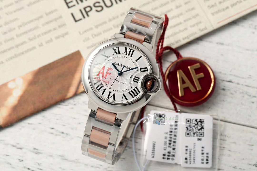 AFCartier blue balloons 33  mm 性价比NH05 movement  / K352