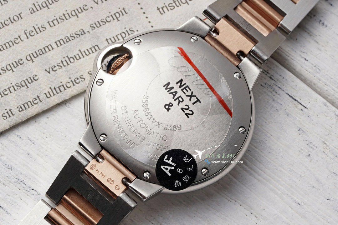 AFCartier blue balloons 33  mm 性价比NH05 movement  / K352