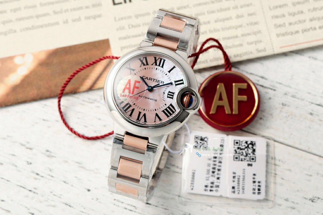 AFCartier blue balloons 33  mm 性价比NH05 movement  / K352