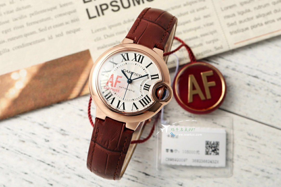 AFCartier blue balloons 33  mm 性价比NH05 movement  / K352